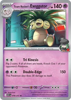 Team Rocket's Exeggutor, Ascended Heroes