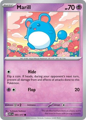 Marill, Ascended Heroes