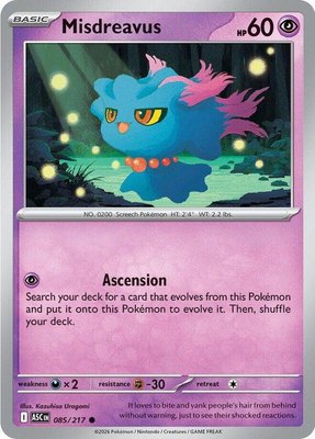 Misdreavus, Ascended Heroes