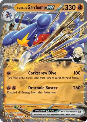 Cynthia's Garchomp ex, Ascended Heroes