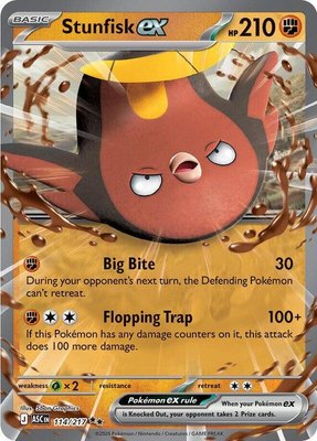 Stunfisk ex, Ascended Heroes