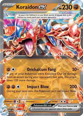 Koraidon ex, Ascended Heroes