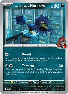 Team Rocket's Murkrow, Ascended Heroes