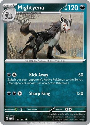 Mightyena, Ascended Heroes