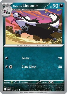 Galarian Linoone, Ascended Heroes
