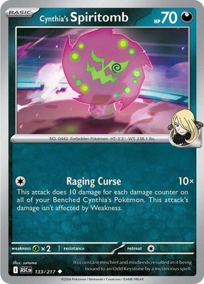 Cynthia's Spiritomb, Ascended Heroes