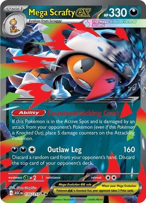 Mega Scrafty ex, Ascended Heroes
