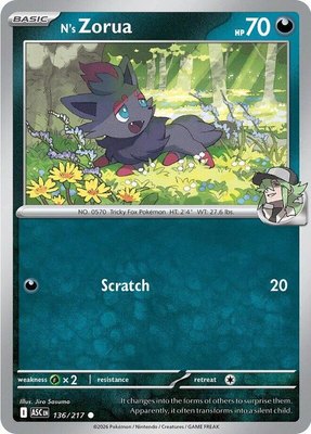 N's Zorua, Ascended Heroes