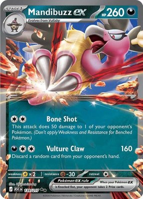 Mandibuzz ex, Ascended Heroes