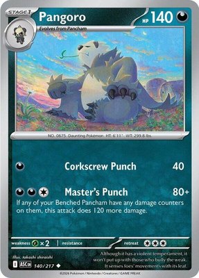 Pangoro, Ascended Heroes