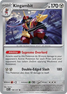 Kingambit, Ascended Heroes