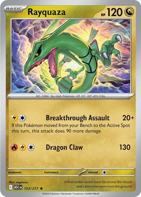 Rayquaza, Ascended Heroes
