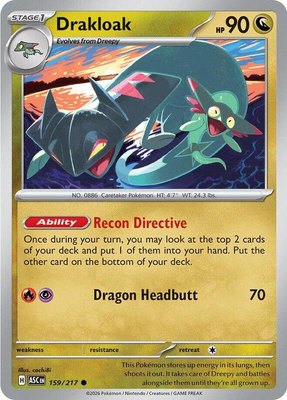 Drakloak, Ascended Heroes