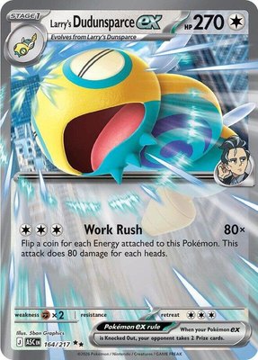 Larry's Dudunsparce ex, Ascended Heroes
