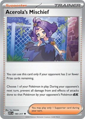 Acerola's Mischief, Ascended Heroes
