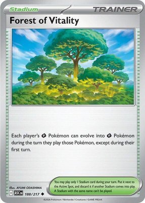 Forest of Vitality, Ascended Heroes
