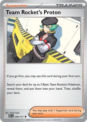 Team Rocket's Proton, Ascended Heroes