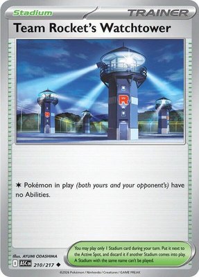 Team Rocket's Watchtower, Ascended Heroes