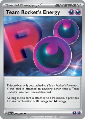 Team Rocket's Energy, Ascended Heroes