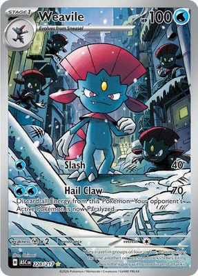 Weavile, Ascended Heroes