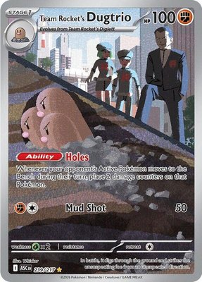 Team Rocket's Dugtrio, Ascended Heroes
