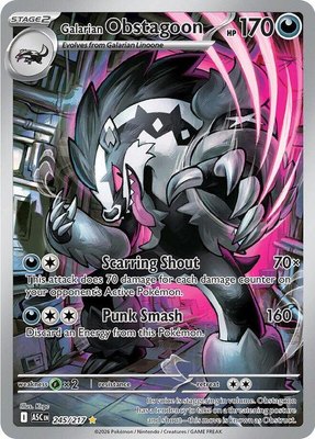 Galarian Obstagoon, Ascended Heroes