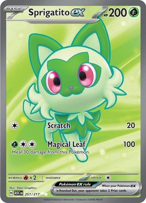 Sprigatito ex, Ascended Heroes