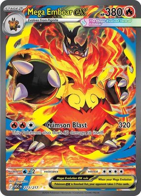 Mega Emboar ex, Ascended Heroes