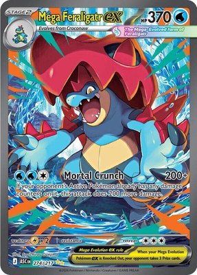 Mega Feraligatr ex, Ascended Heroes