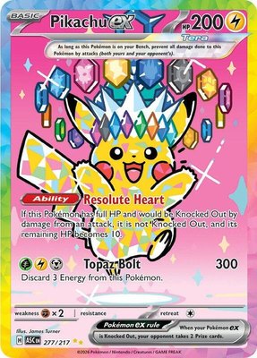 Pikachu ex, Ascended Heroes