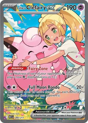 Lillie's Clefairy ex, Ascended Heroes