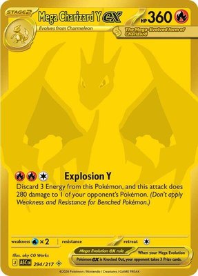 Mega Charizard Y ex, Ascended Heroes
