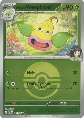 Erika's Weepinbell (Poke Ball), Ascended Heroes