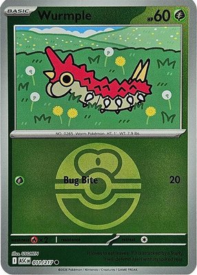 Wurmple (Love Ball), Ascended Heroes