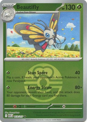 Beautifly (Love Ball), Ascended Heroes
