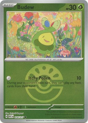 Budew (Friend Ball), Ascended Heroes