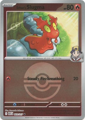 Ethan's Slugma (Poke Ball), Ascended Heroes