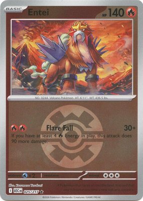 Entei (Quick Ball), Ascended Heroes