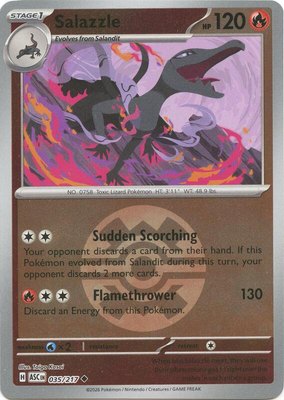 Salazzle (Quick Ball), Ascended Heroes