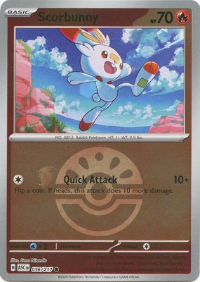 Scorbunny (Friend Ball), Ascended Heroes