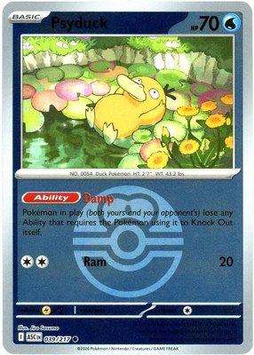 Psyduck (Love Ball), Ascended Heroes