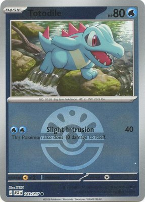 Totodile (Friend Ball), Ascended Heroes