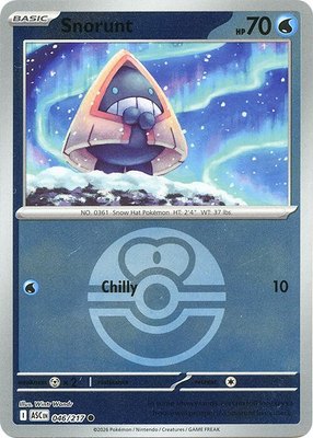 Snorunt (Love Ball), Ascended Heroes