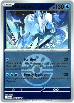 Glastrier (Friend Ball), Ascended Heroes