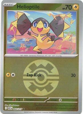 Helioptile (Quick Ball), Ascended Heroes