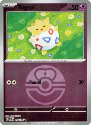 Togepi (Love Ball), Ascended Heroes
