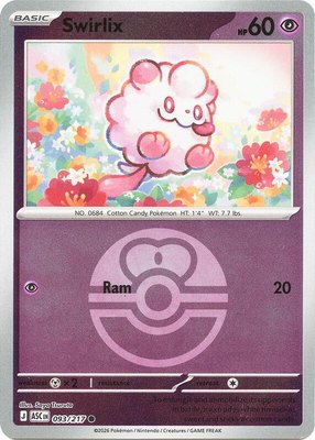 Swirlix (Love Ball), Ascended Heroes