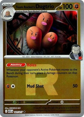 Team Rocket's Dugtrio (Team Rocket), Ascended Heroes