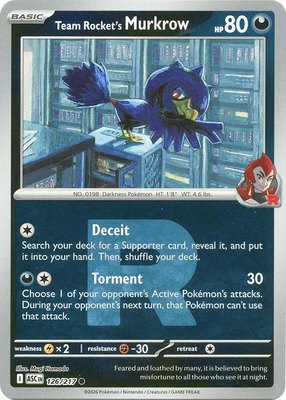 Team Rocket's Murkrow (Team Rocket), Ascended Heroes