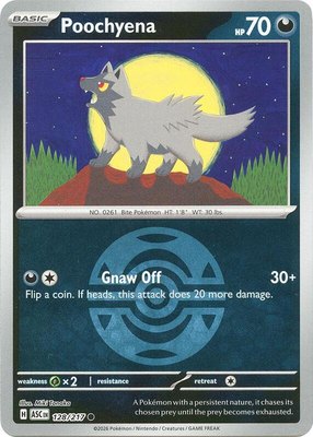 Poochyena (Dusk Ball), Ascended Heroes